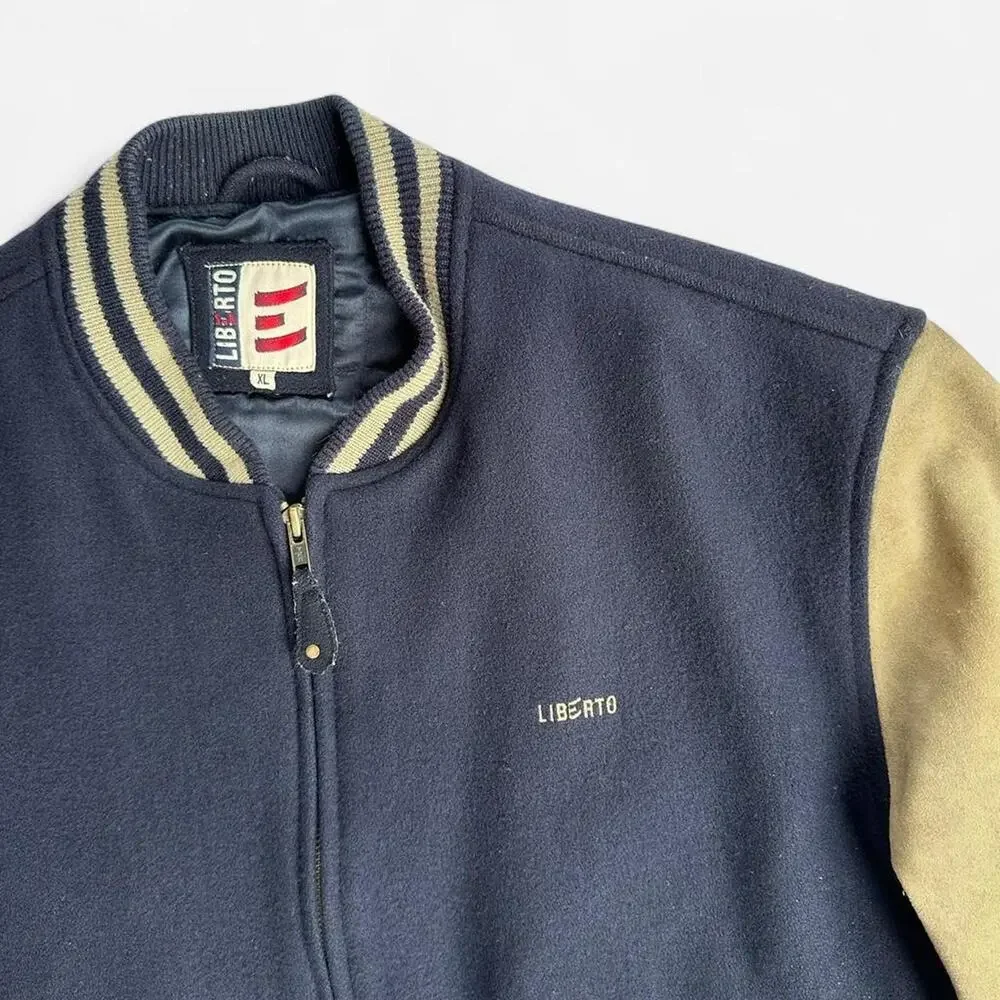 Vintage inspired y2k varsity jacket by
